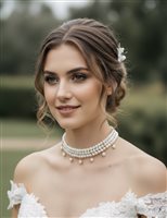 Collar Lelune Mujer LELUNE GLAMOUR in Plata Perla LGNK601 - LGNK601